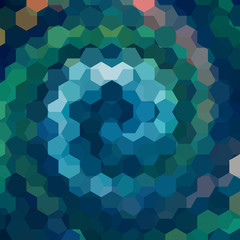 Fototapeta na wymiar abstract background consisting of hexagons