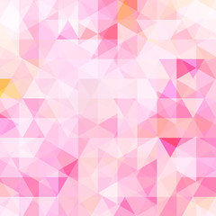 abstract background consisting of white, pink triangles