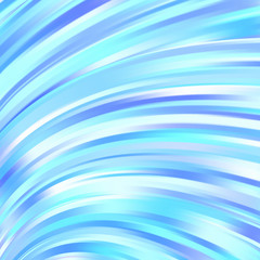 Obraz premium Smooth light blue lines background