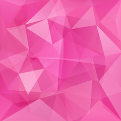 abstract background consisting of pink triangles