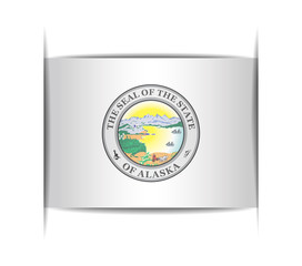 Seal of the state of Alaska.