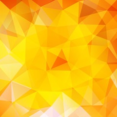 abstract background consisting of yellow triangles