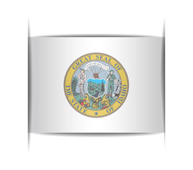 Seal of the state of Idaho.