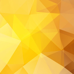 abstract background consisting of yellow, brown triangles