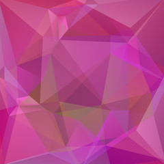 abstract background consisting of pink, purple triangles, vector