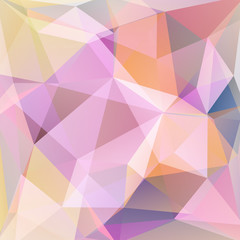 Obraz premium abstract background consisting of pink, orange, yellow triangles
