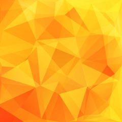 abstract background consisting of yellow, orange triangles