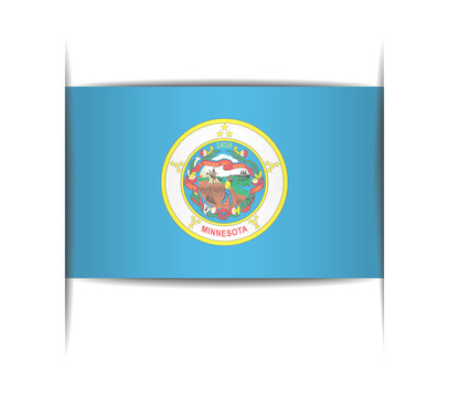 Flag of the state of Minnesota.