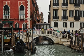 Fototapeta na wymiar Buildings in Venice
