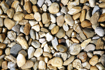 Pebble stones background