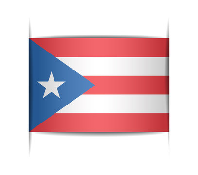 Flag of the state of Puerto Rico.