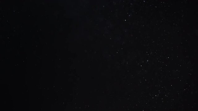 backlit background of real dust glittering