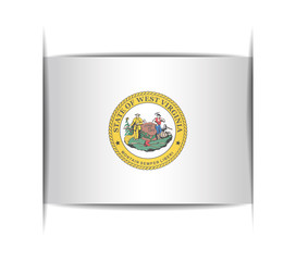 Seal of the state of West Virginia.