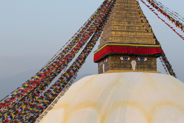 Boudhanath Stupa in Kathmandu, Nepal