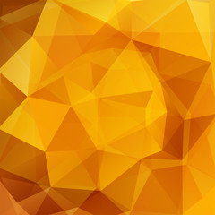 abstract background consisting of yellow orange triangles