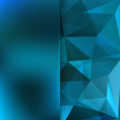 abstract background consisting of dark blue triangles
