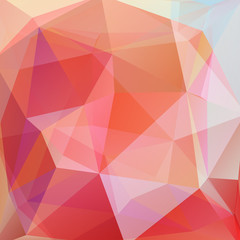 abstract background consisting of red, orange triangles