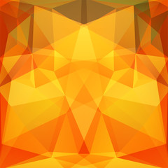 abstract background consisting of yellow, orange triangles