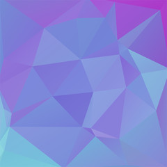 Obraz premium abstract background consisting of blue, purple, violet triangles
