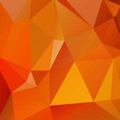abstract background consisting of yellow, orange triangles