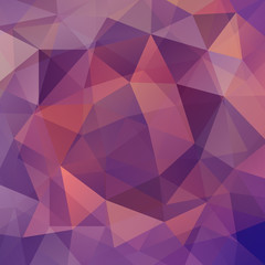 Obraz premium abstract background consisting of purple, orange triangles