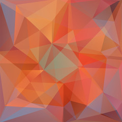 abstract background consisting of orange, brown triangles