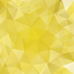 abstract background consisting of yellow triangles