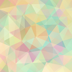 abstract background consisting of pastel, triangles