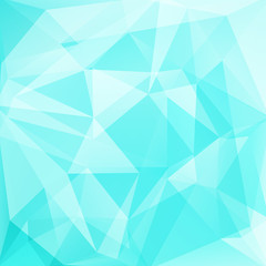 Fototapeta premium abstract background consisting of blue, white triangles