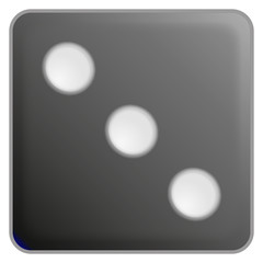 Dé noir 3