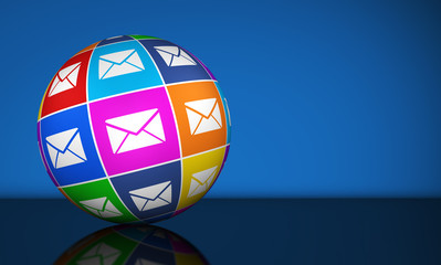 Email Marketing Online Business Concept