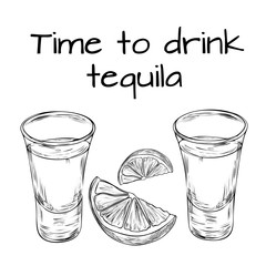 Time to drink tequila