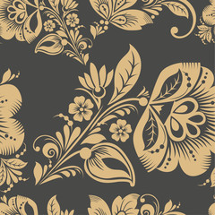 Romantic seamless floral pattern. Seamless pattern can be used for wallpaper, pattern fills, web page backgrounds, surface textures. vector background. Eps 8