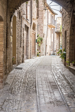 typical italian city street