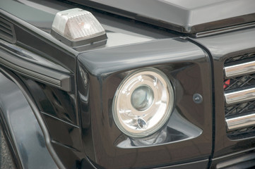 modern car headlight