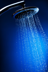 Douche de bain et eau jaillissante
