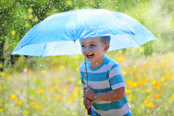 Sunshine and rain