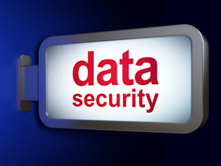 Security concept: Data Security on billboard background