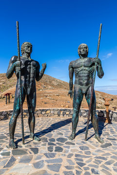 Morro Velosa Statues-Fuerteventura,Canary Islands