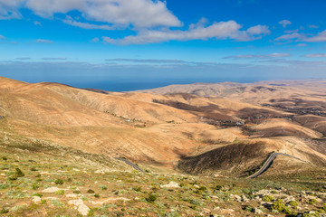 View From Mirador Morro Velosa-Fuerteventura,Spain