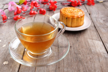 Festival moon cake china dessert