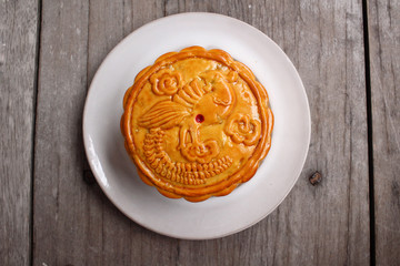 Festival moon cake china dessert
