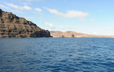 La Punta Fariones à Órzola à Lanzarote