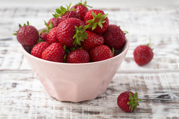 Fresh ripe perfect strawberry. Organic strawberry.