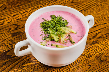 cold beetroot soup
