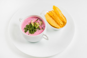 cold beetroot soup