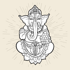 Hindu God Ganesha