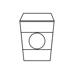 coffee cup , Vector illustration over white background