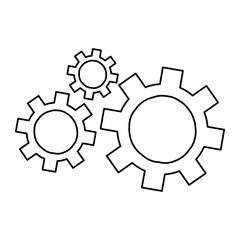 gear , Vector illustration