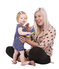 mother and daughter